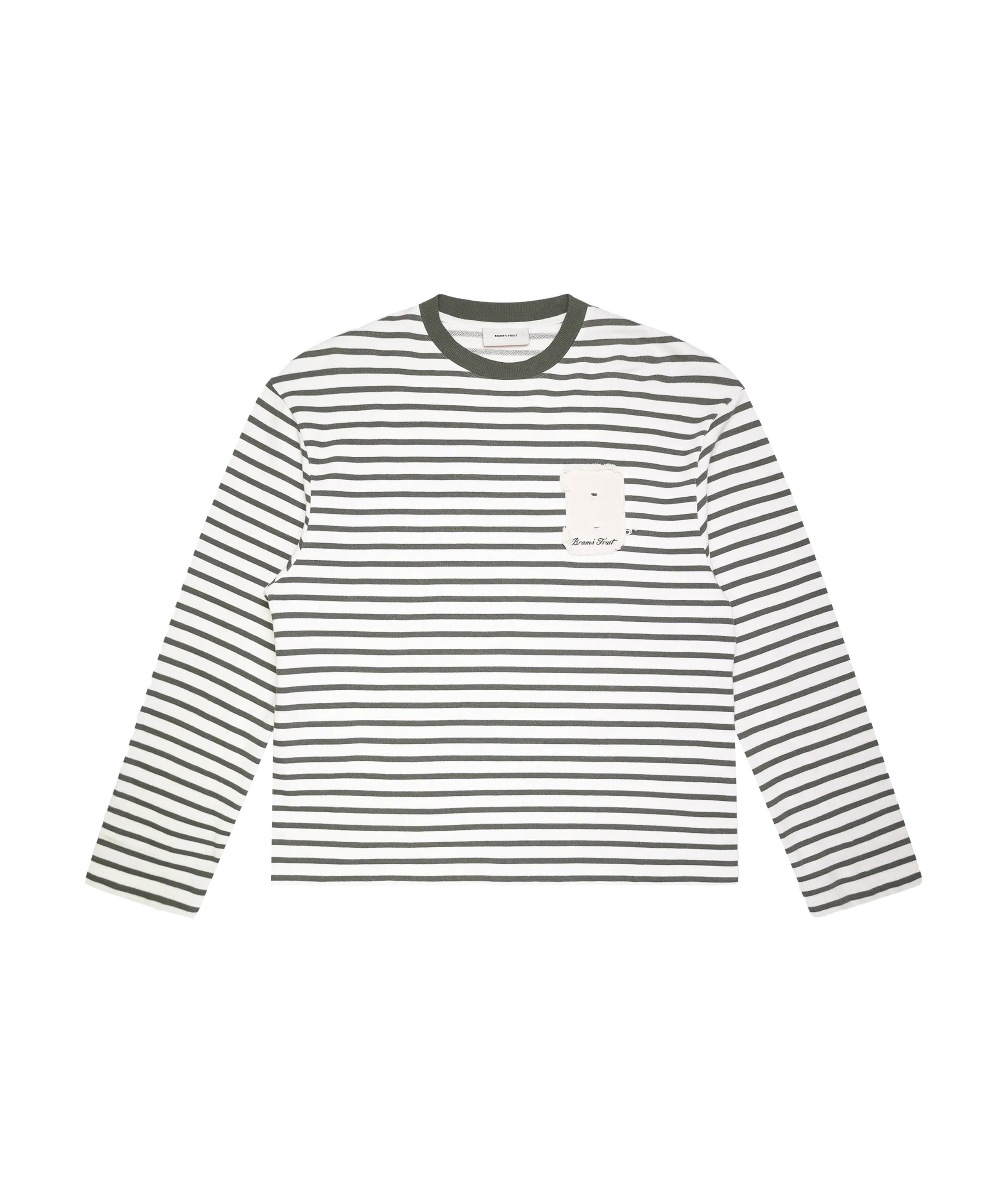 Heren longsleeve groen