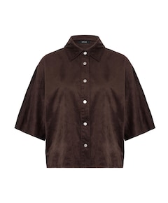 Dames blouse bruin