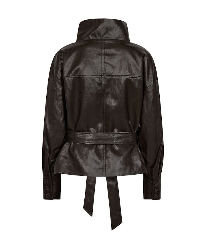 Dames blouse bruin