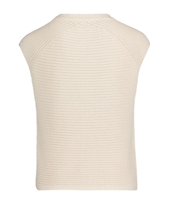 Dames vest beige