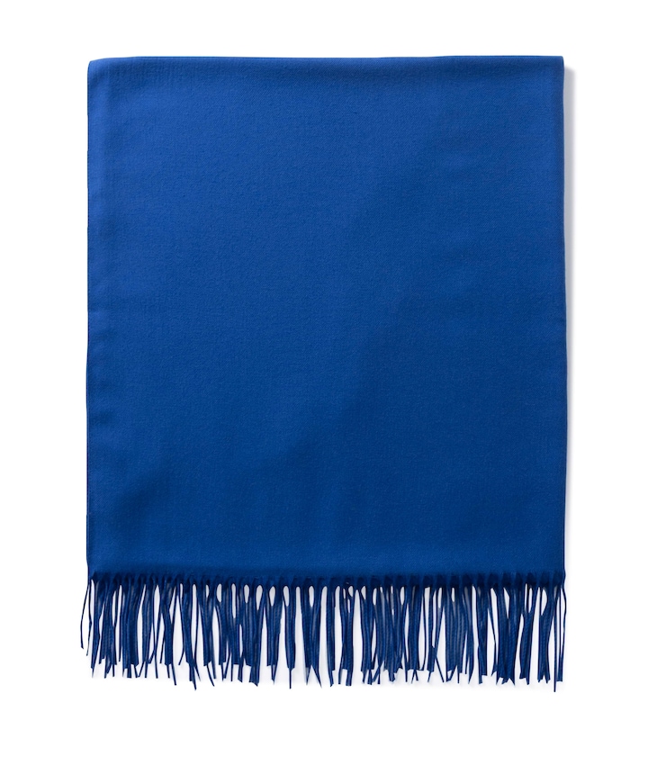 Dames sjaal blauw