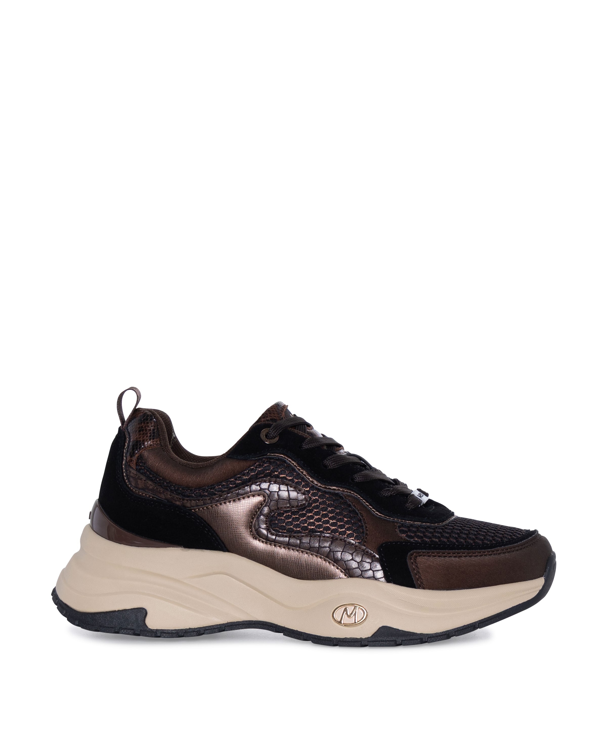 PALMA ORA dames sneakers bruin