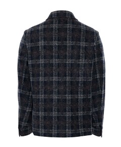 Heren overshirt blauw