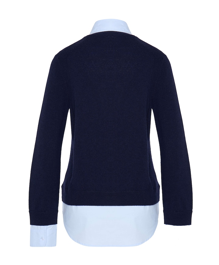 Dames vest blauw