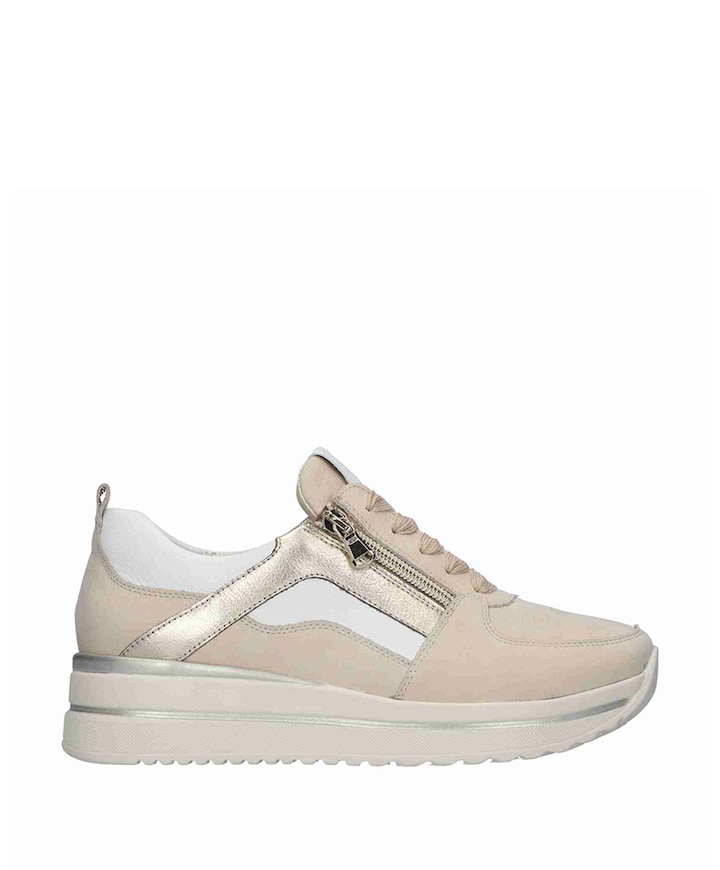Luana dames sneakers beige