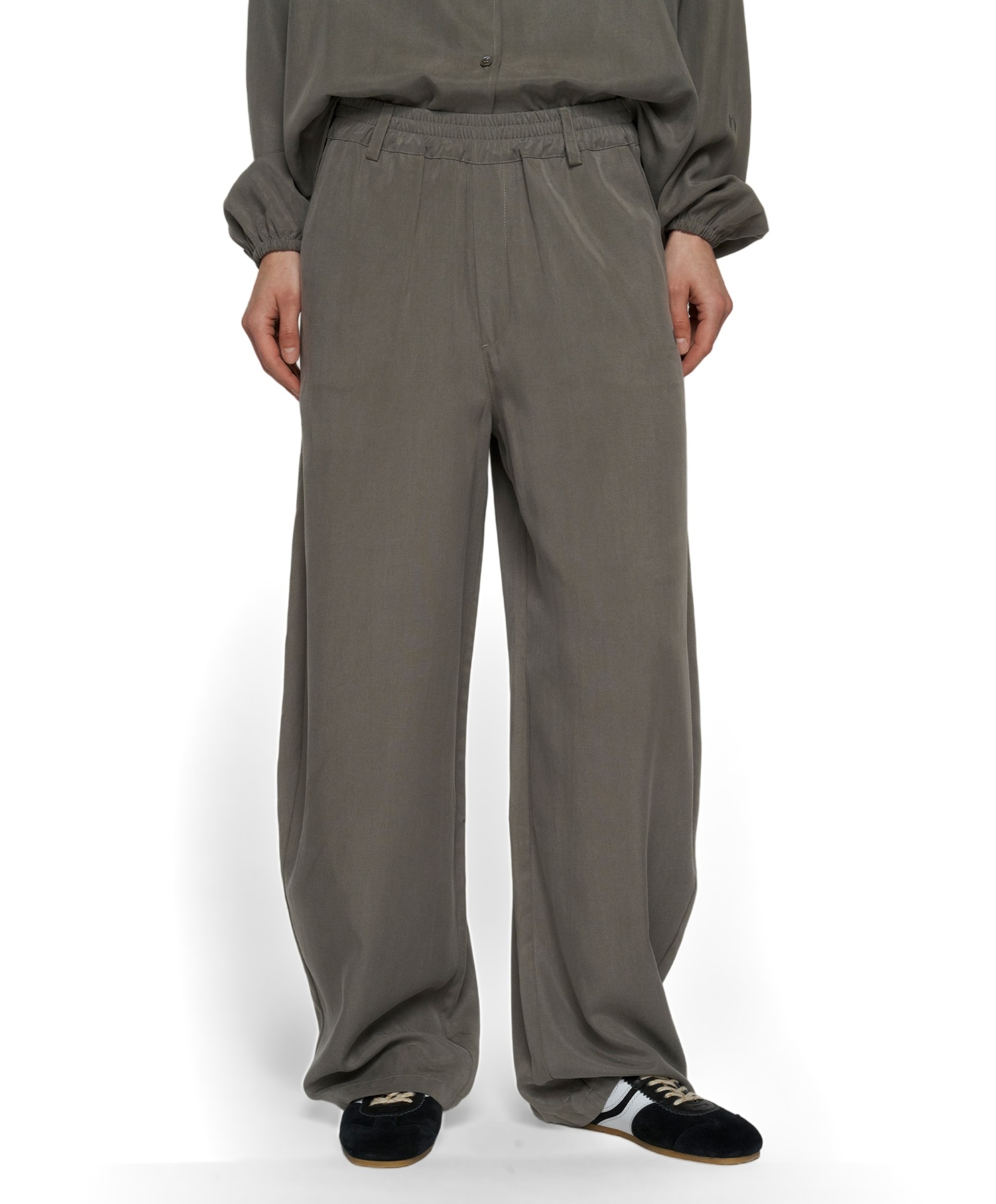 banana dames broek groen