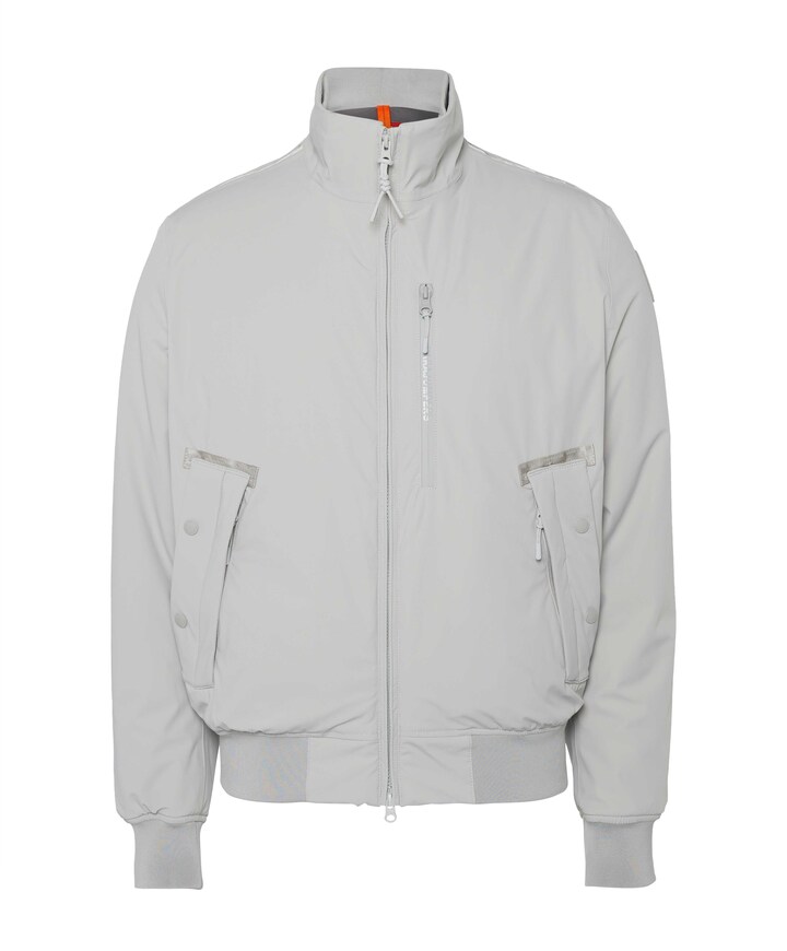 Heren jas grijs