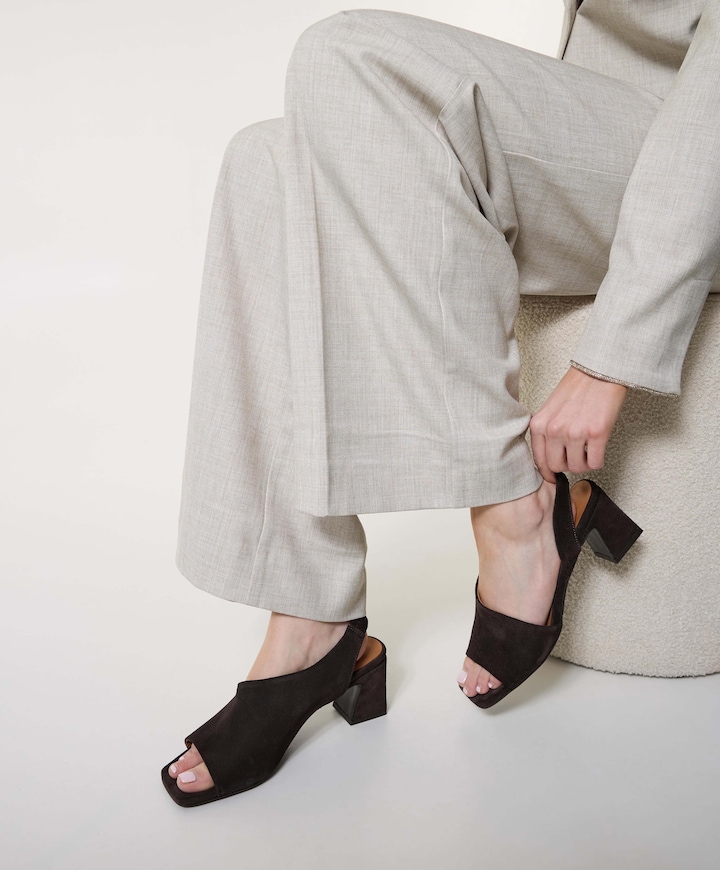 dames sandalets bruin