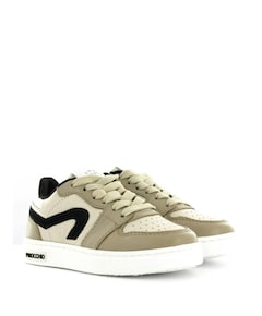 jongens veterschoenen beige