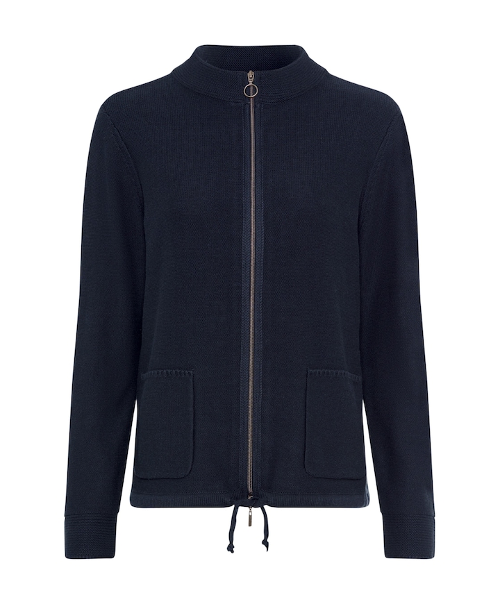 Dames vest blauw