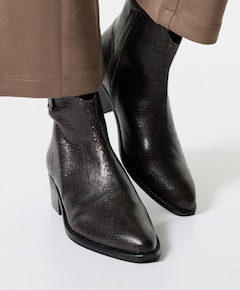 dames enkellaarzen bruin