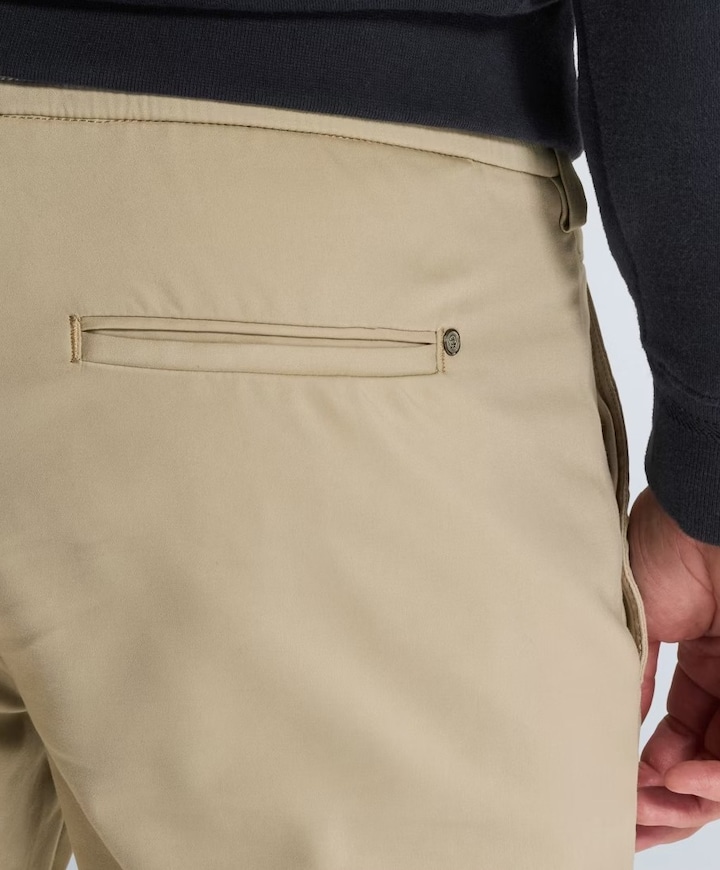 CYLAS TAPERED CHINO MEGDA POWER heren broek beige