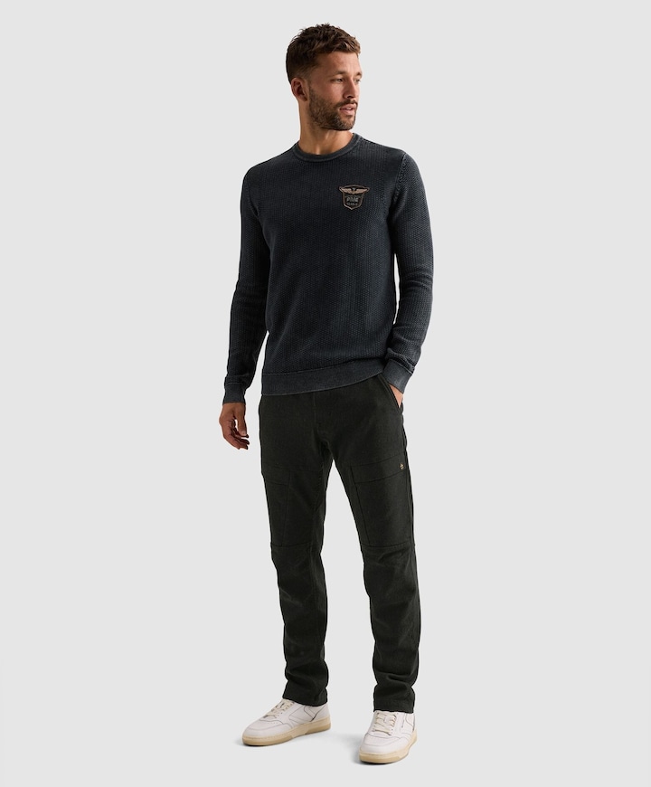 Heren trui blauw