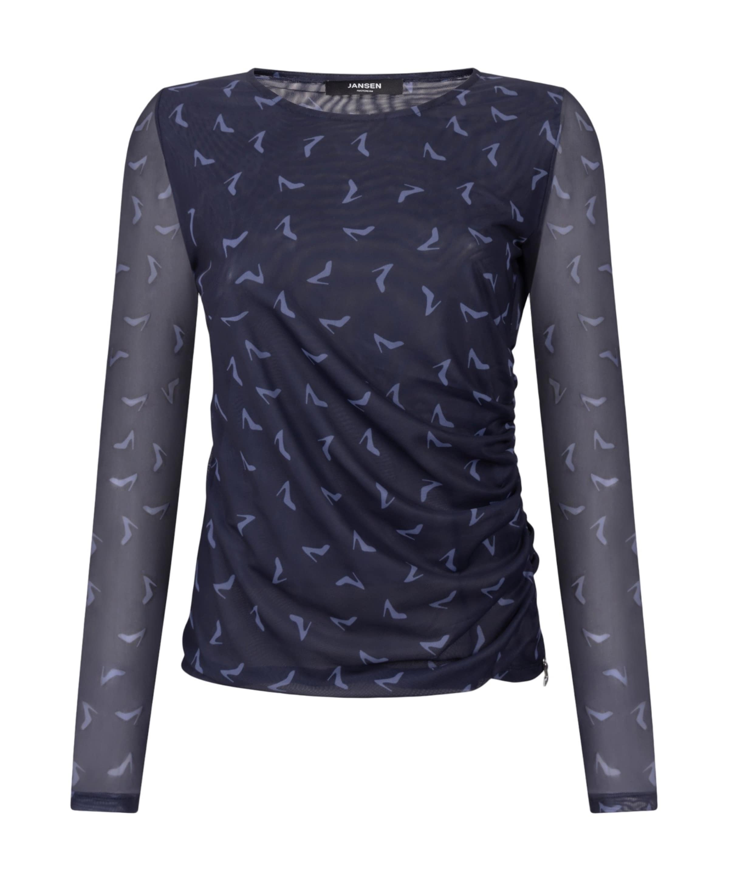 Dames top blauw