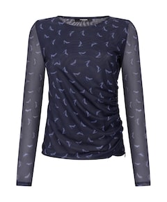 Dames top blauw