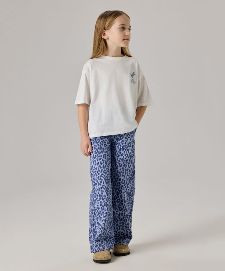 NKFROSE WIDE LEO TWILL 4002-T meisjes broek paars