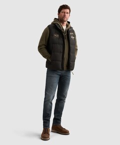 Heren bodywarmer zwart