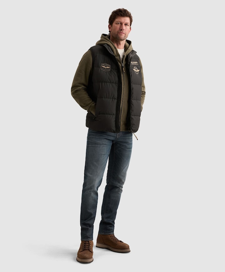 Heren bodywarmer zwart