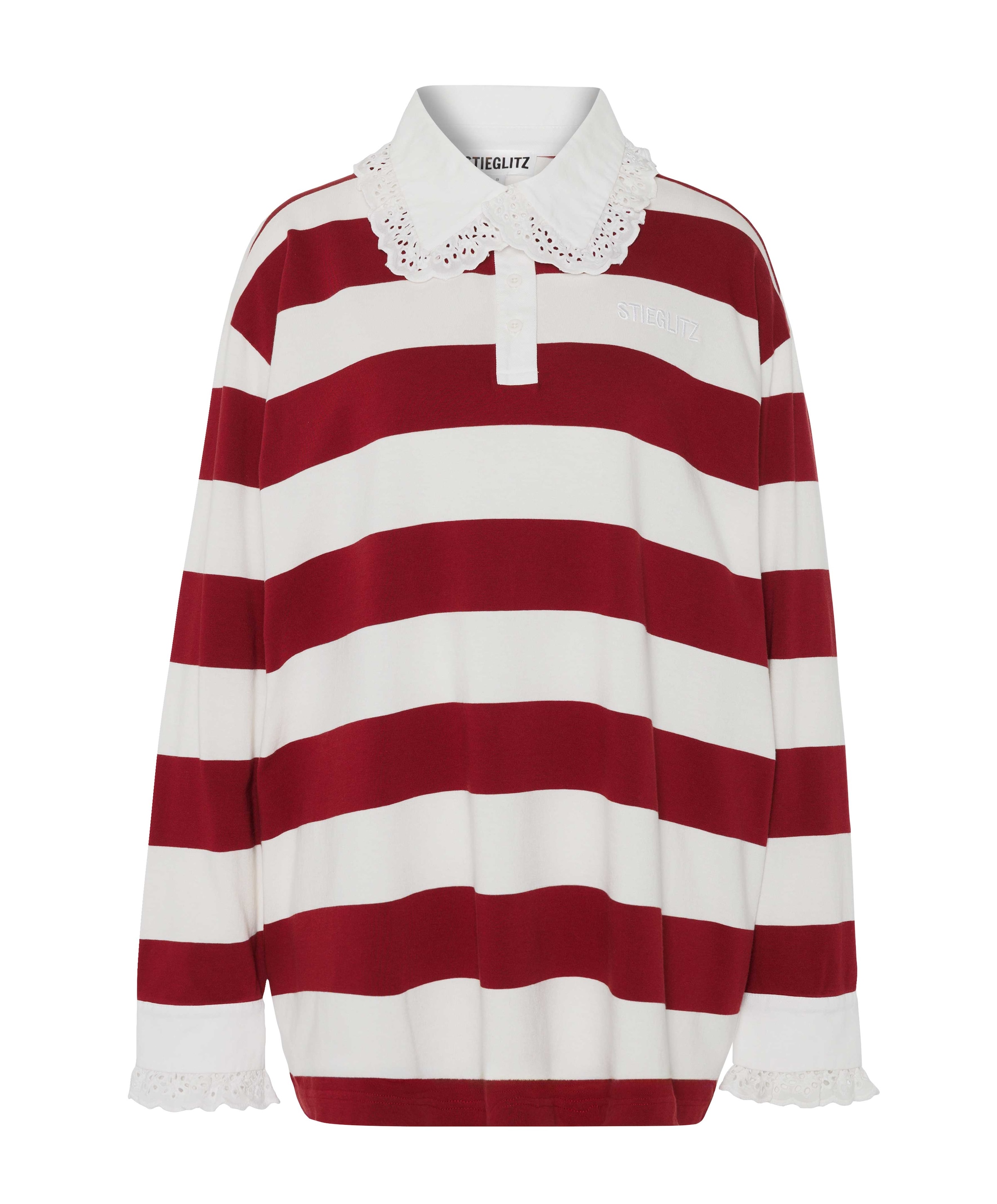 Dames polo rood