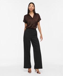 Dames blouse bruin