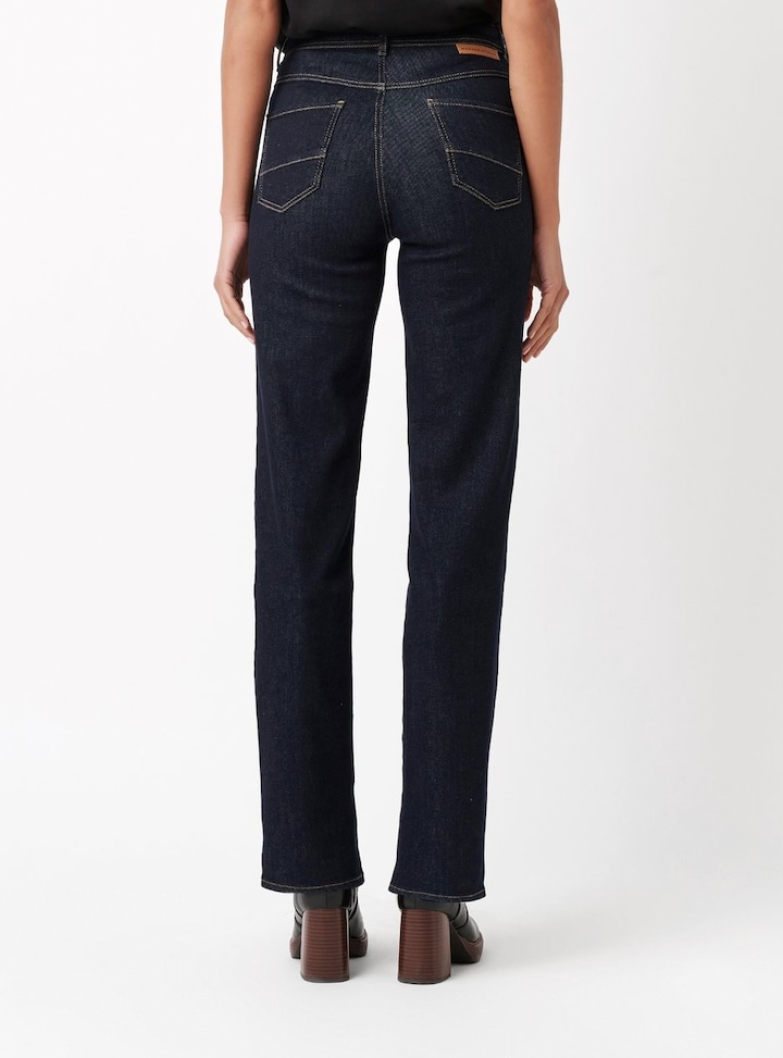 Audrey_Straight_1_092 dames jeans blauw