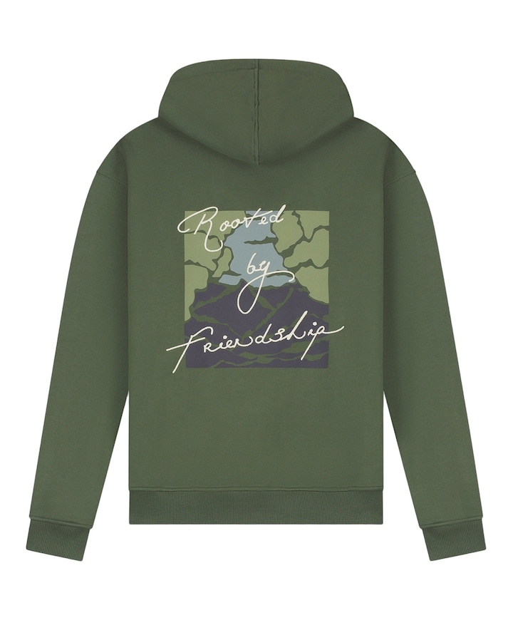 Heren sweater groen