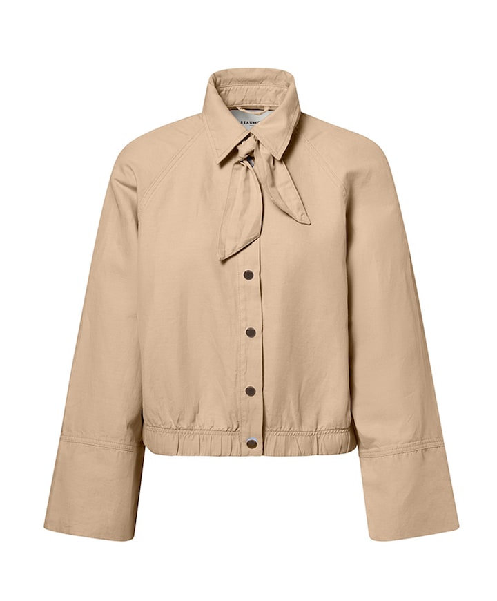 Dames jas beige