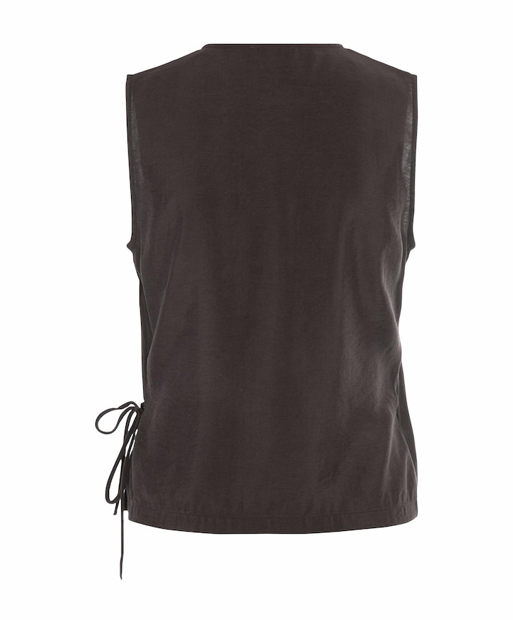 Dames top bruin
