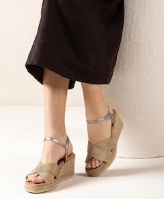 Ceresa dames sandalets goud