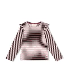 Meisjes longsleeve bordeaux