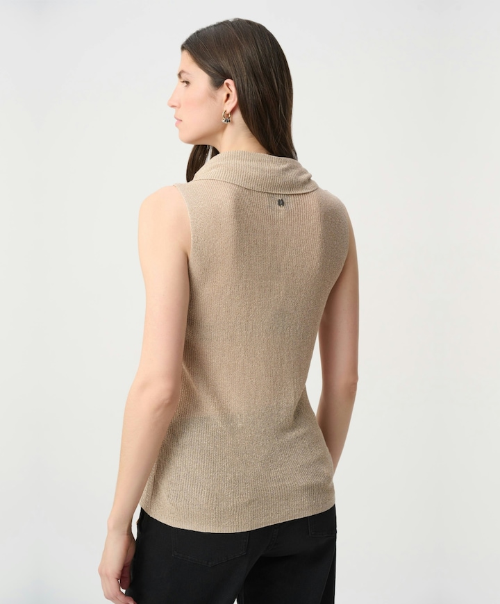 Dames top beige