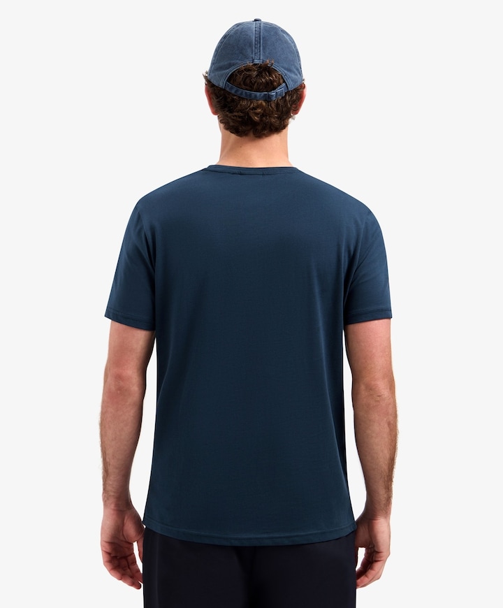 Heren T-shirt blauw