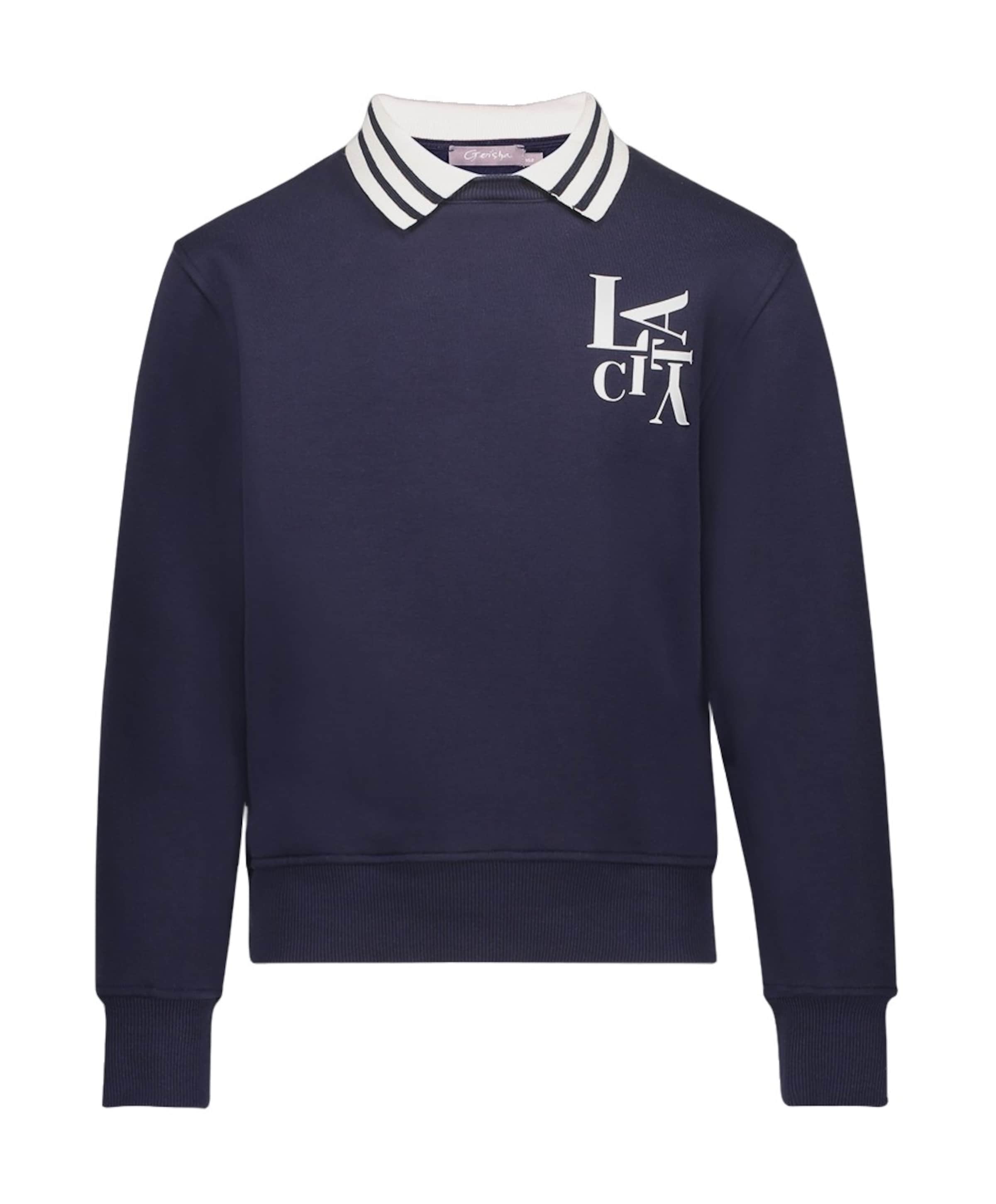 Meisjes sweater blauw