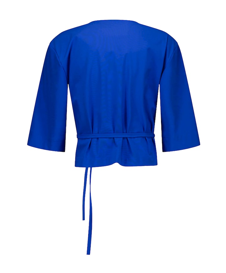 Dames blouse blauw