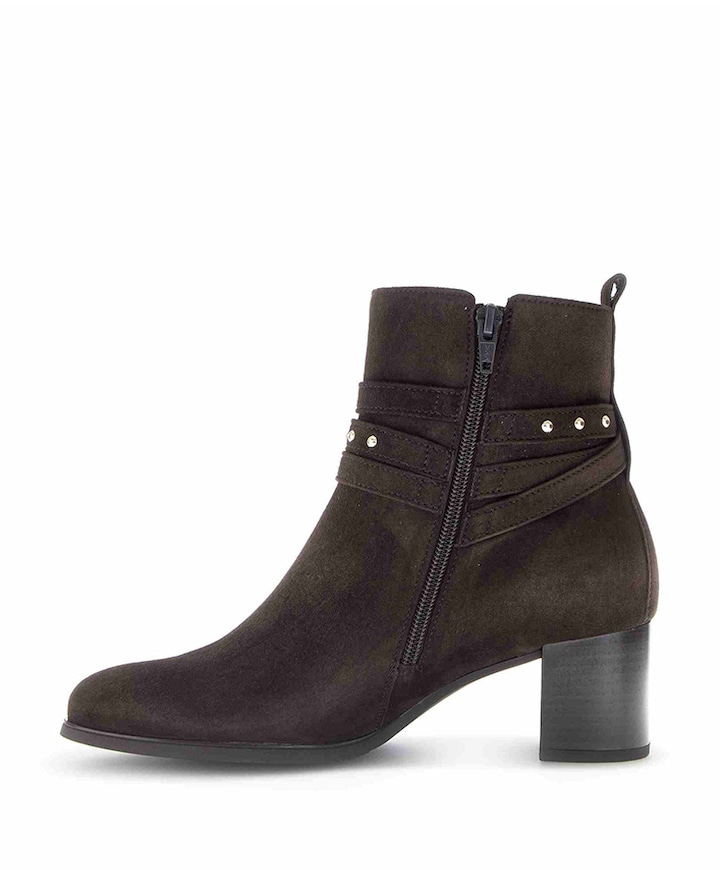 dames enkellaarzen bruin