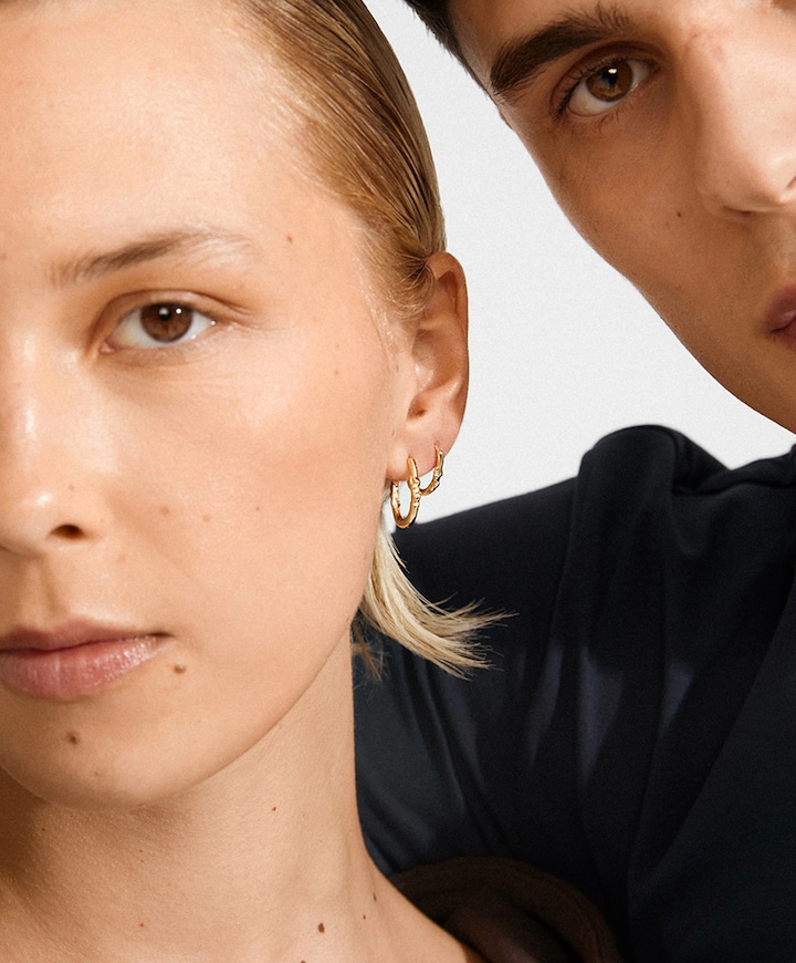 Dames oorbellen goud