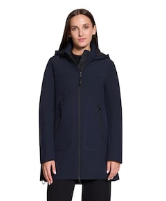 Dames jas blauw