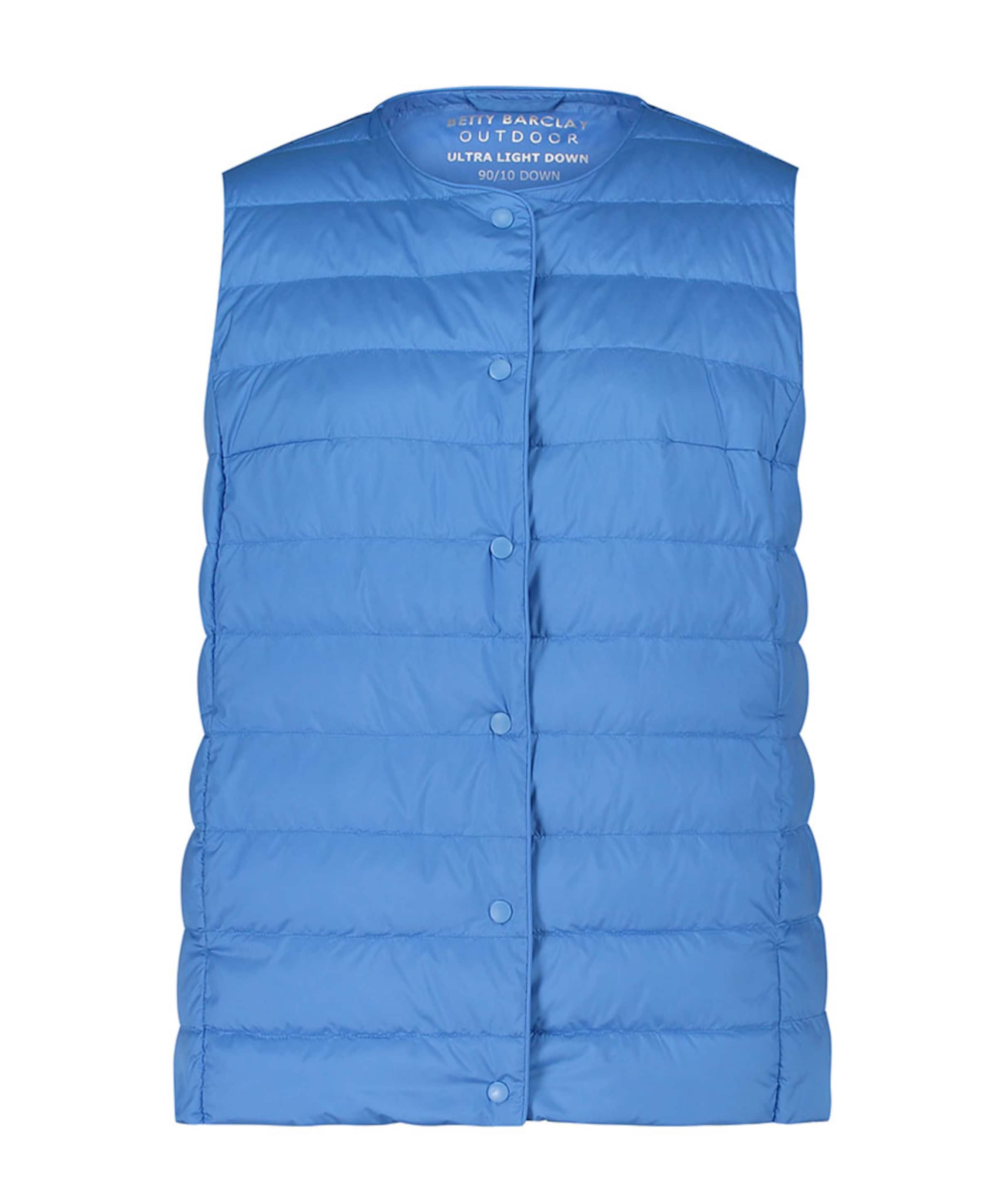 Dames bodywarmer blauw