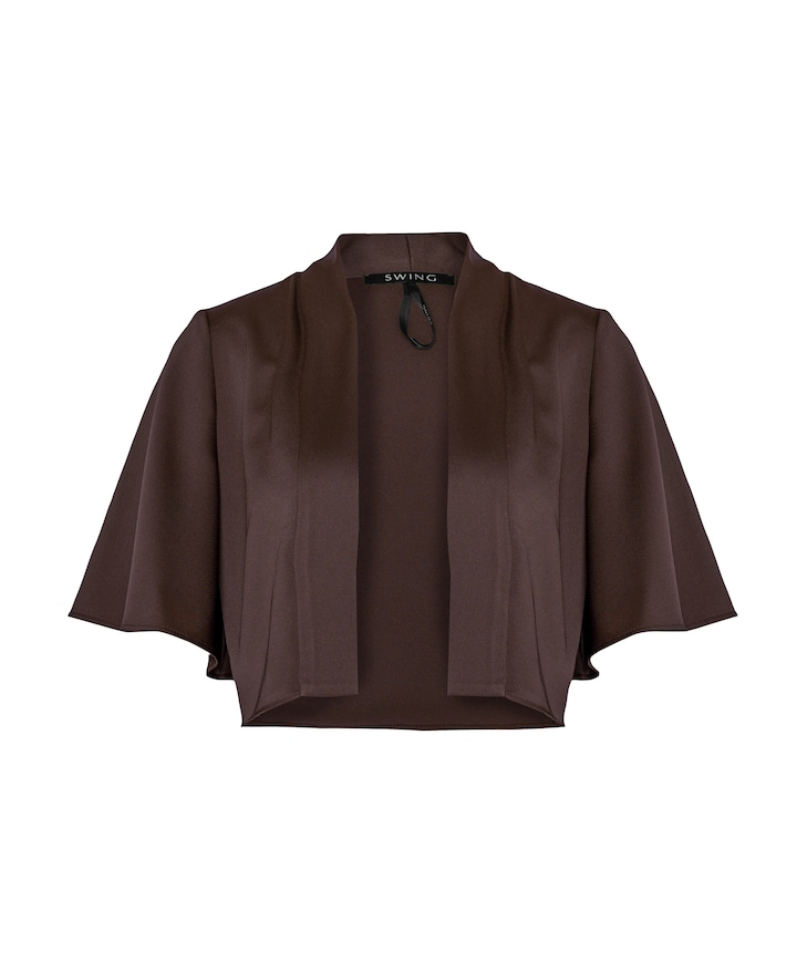 Dames blazer bruin