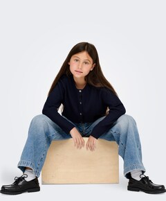 KOGBROOME HW WIDE DNM TAI meisjes jeans blauw