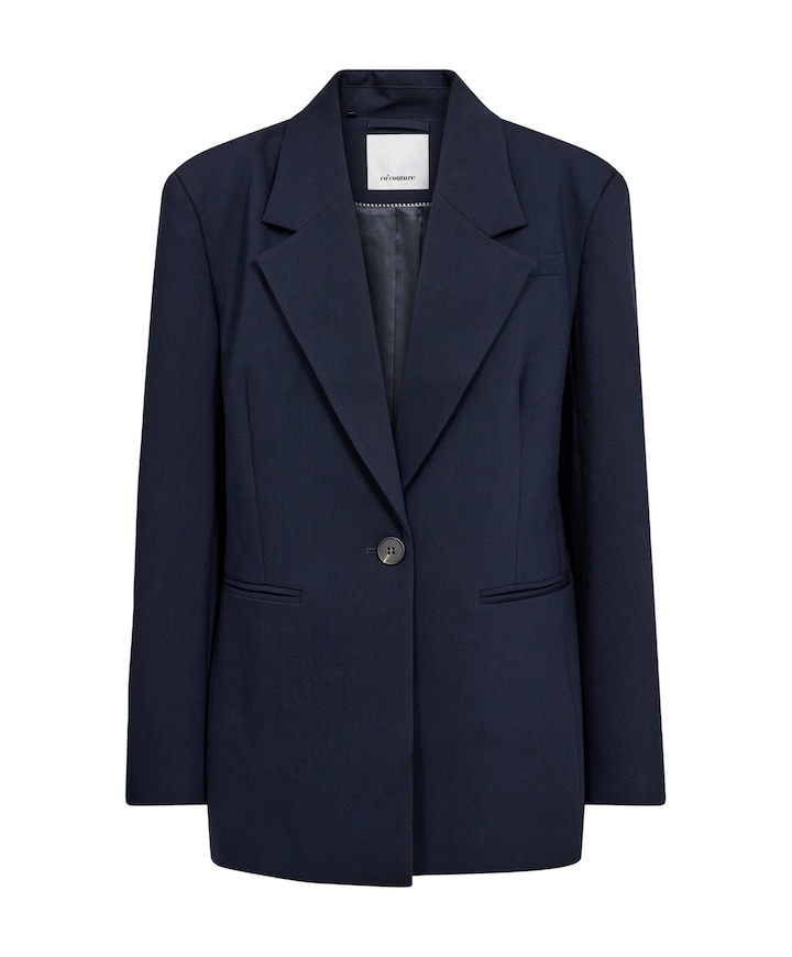 Dames blazer blauw