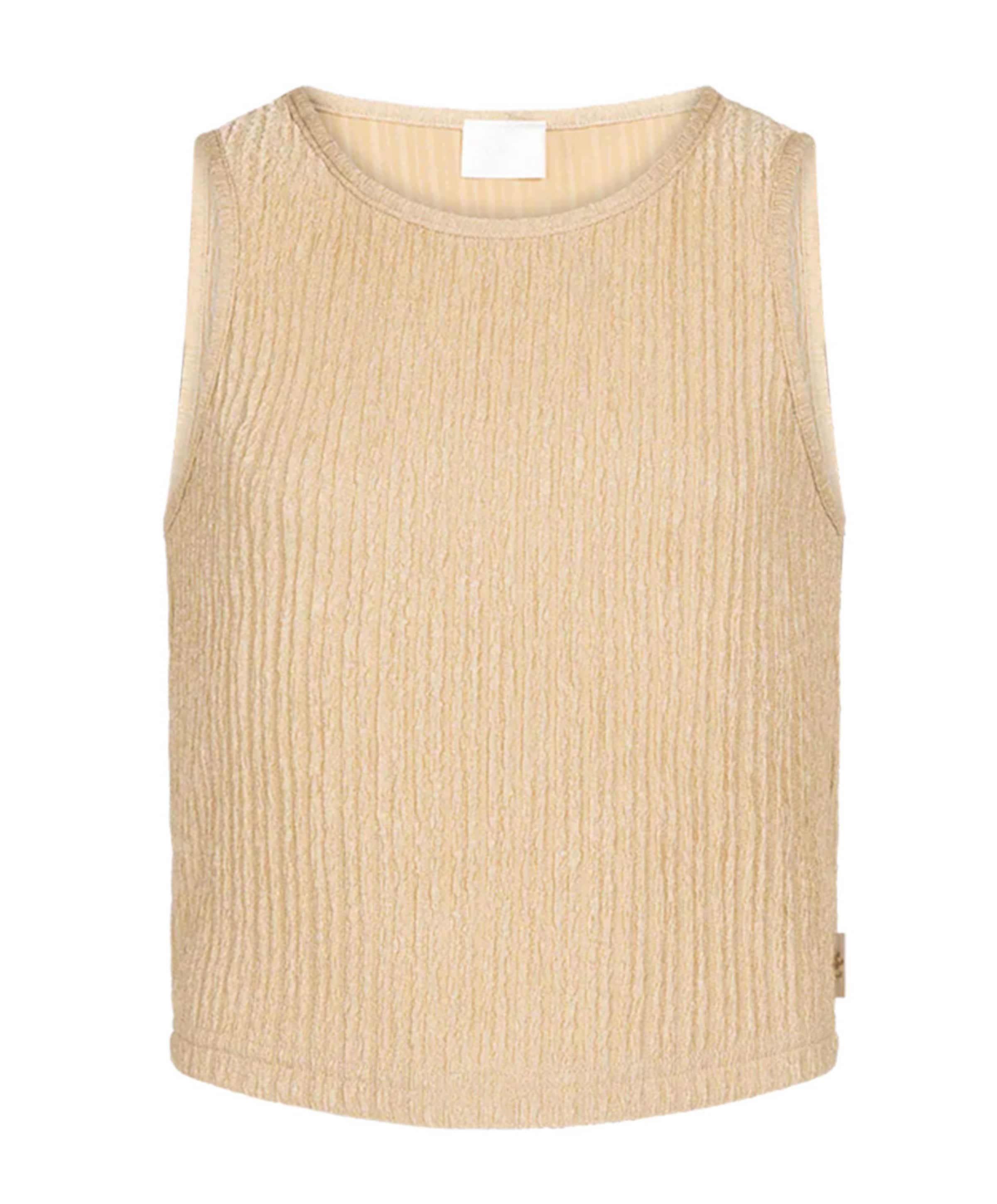 Meisjes top beige