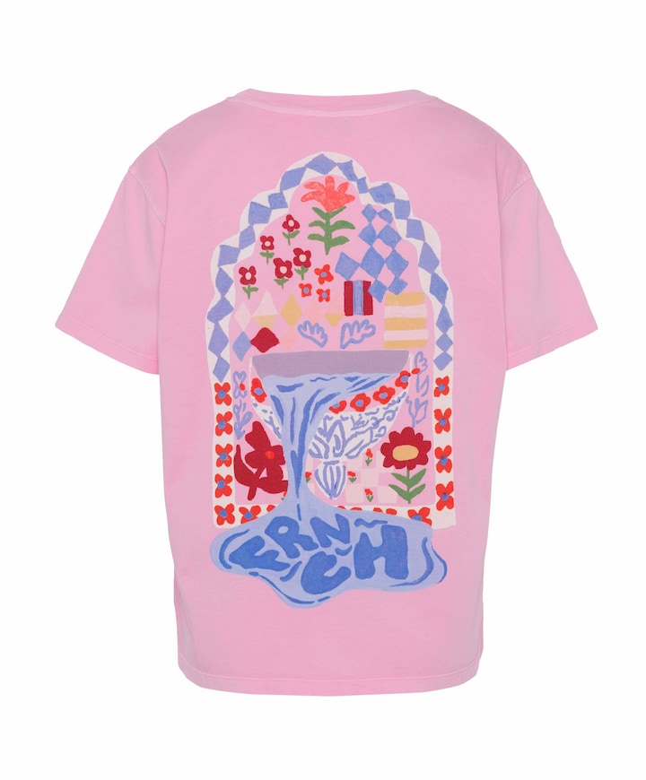 Dames T-shirt roze
