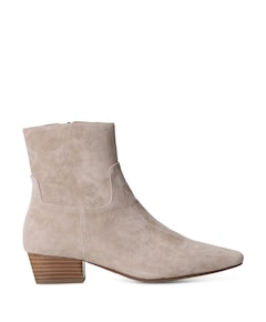 Carabella dames enkellaarzen beige