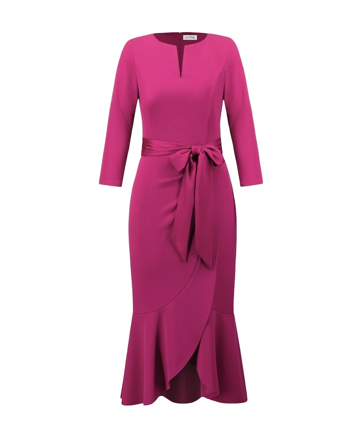 Dames jurk roze