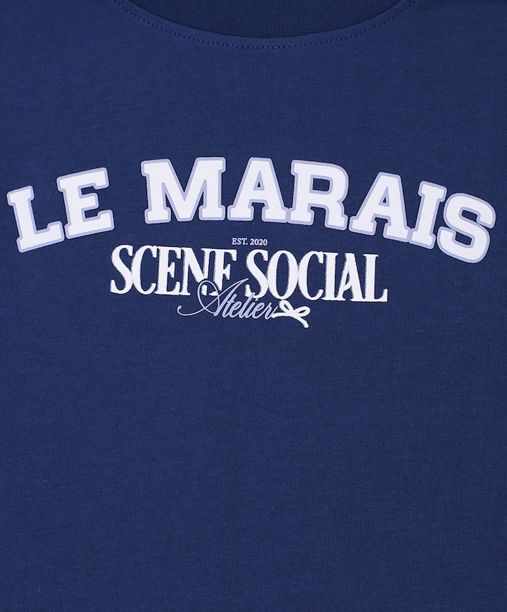 Meisjes T-shirt blauw