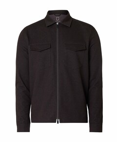 Heren overshirt bruin