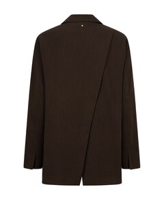 Dames blazer bruin