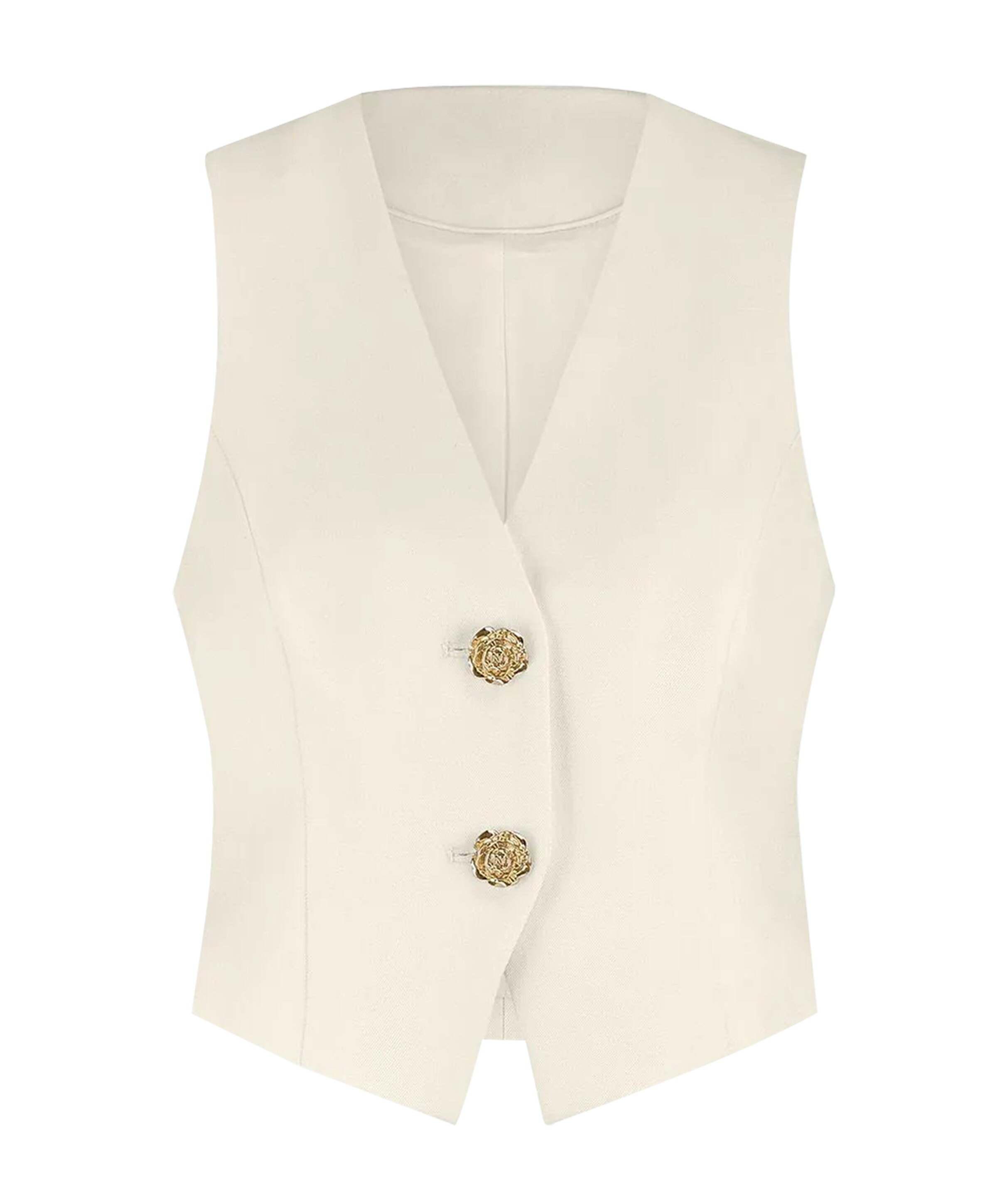 Dames gilet ecru