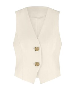 Dames gilet ecru